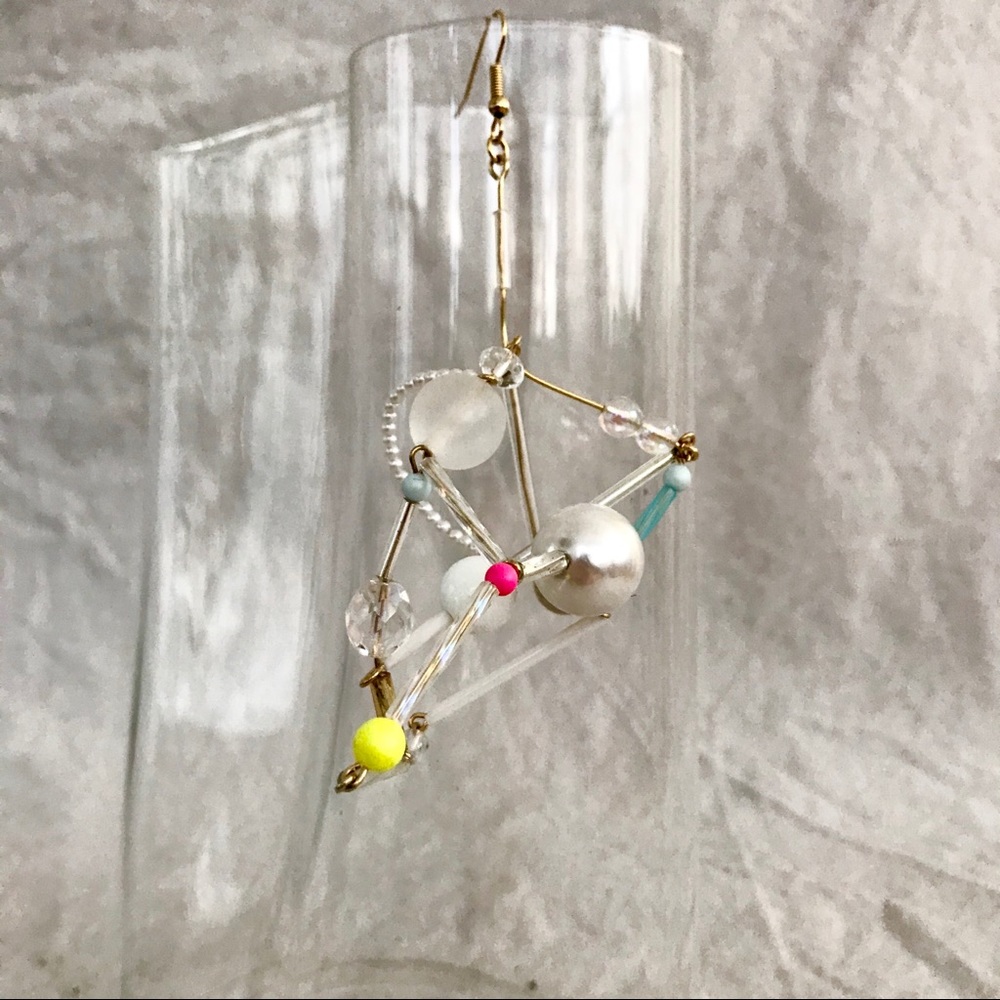 Sculptural Hand-made Earring